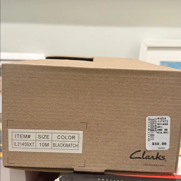 NWT Blackwatch Clark’s Bedroom Shoes - Indoor & Outdoor - Picture 2 of 4